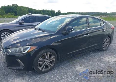 2017 Hyundai Elantra Limited из США, поврежденный, VIN 5NPD84LF8HH069857